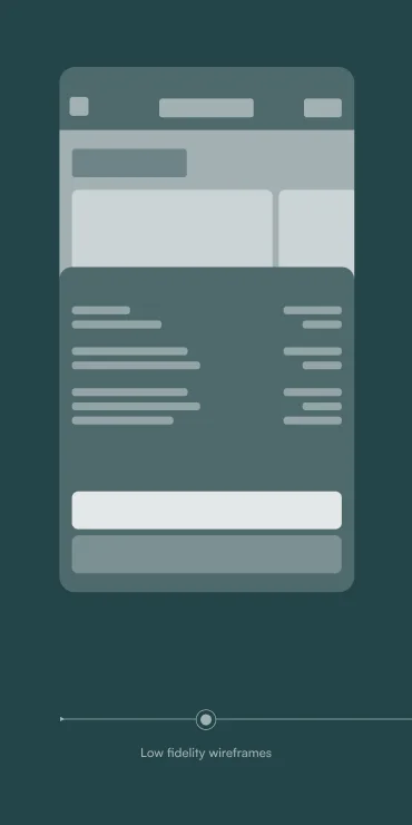 Oddsee wireframe showing app information architecture