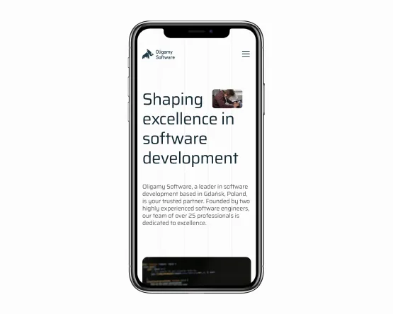 Oligamy Software redesign motivation and vision