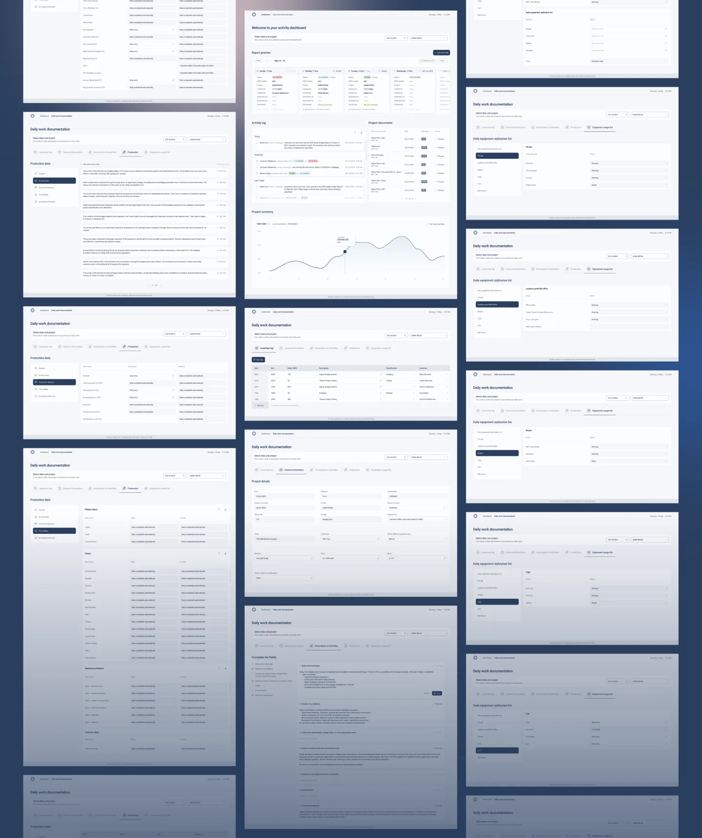 Dredging Operations final application design