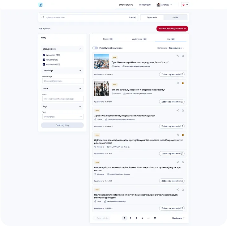 Pirxey platform messaging interface