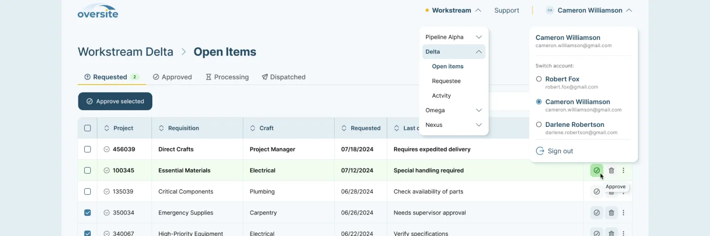 Oversite Web case study hero image