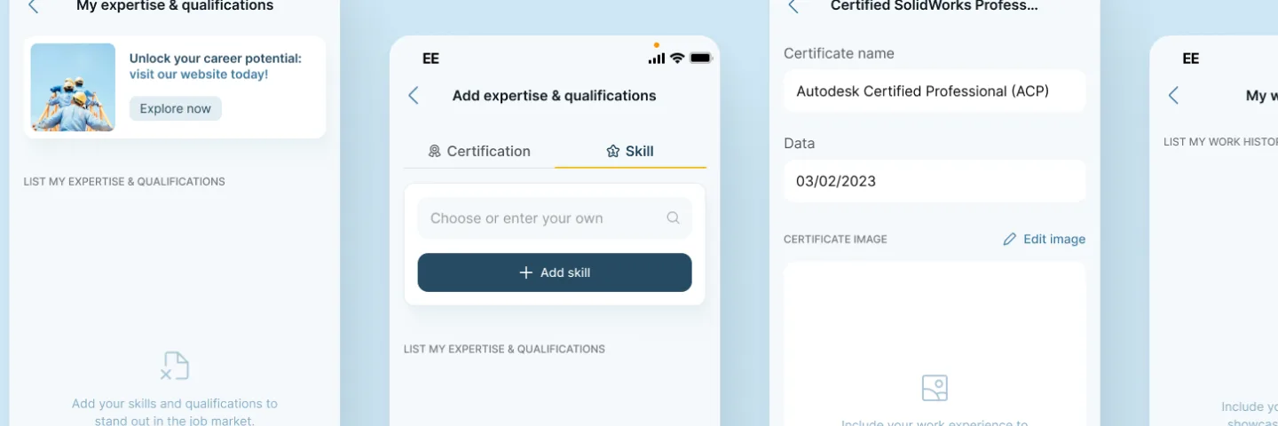 Oversite Mobile App case study hero image