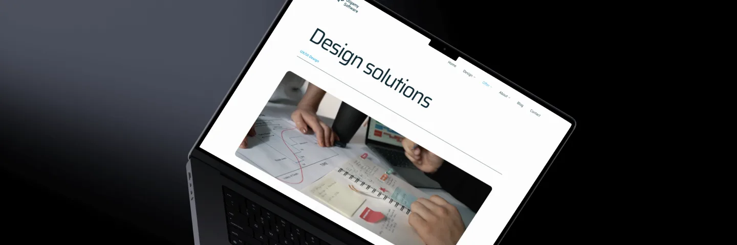 Oligamy Software redesign case study hero image